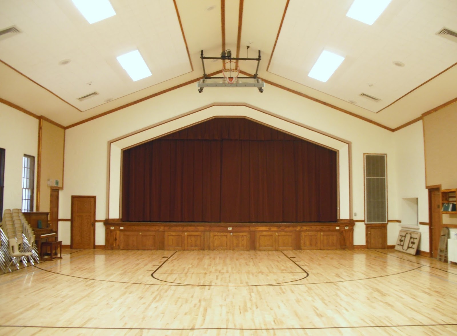 Historic LDS Architecture Cedar City First Ward Cultural Hall & Entryway