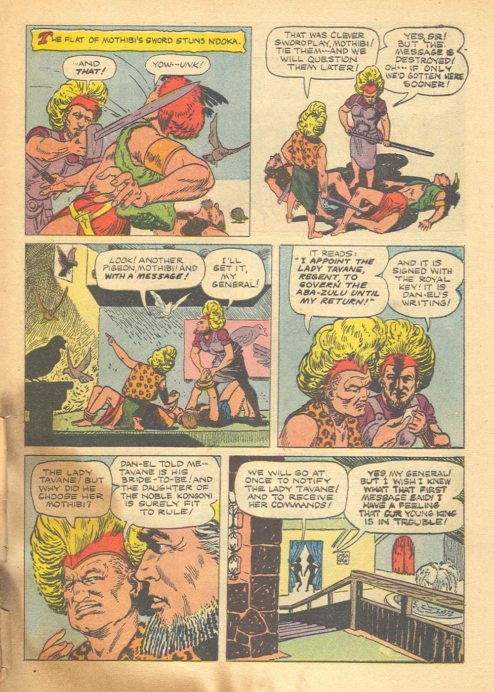 Read online Tarzan (1948) comic -  Issue #54 - 47