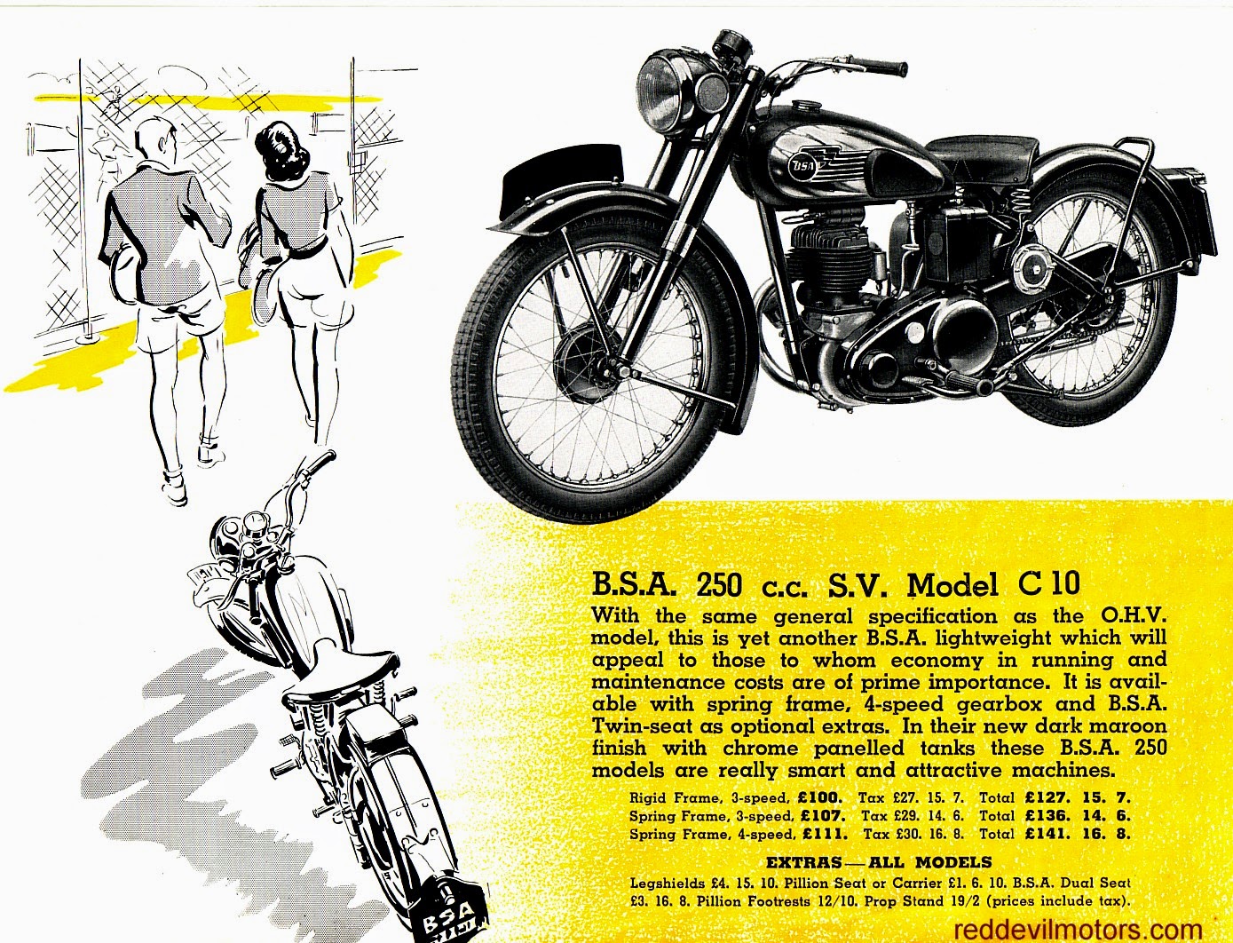 bsa c10 250cc