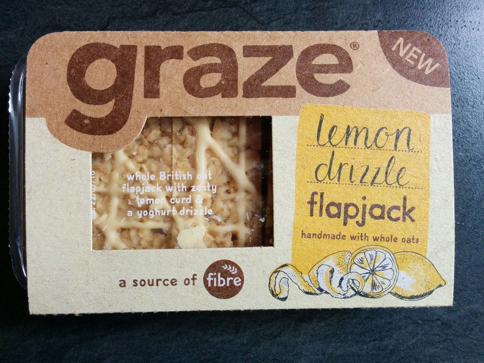 The Excited Eater Graze Lemon Drizzle Flapjack Review