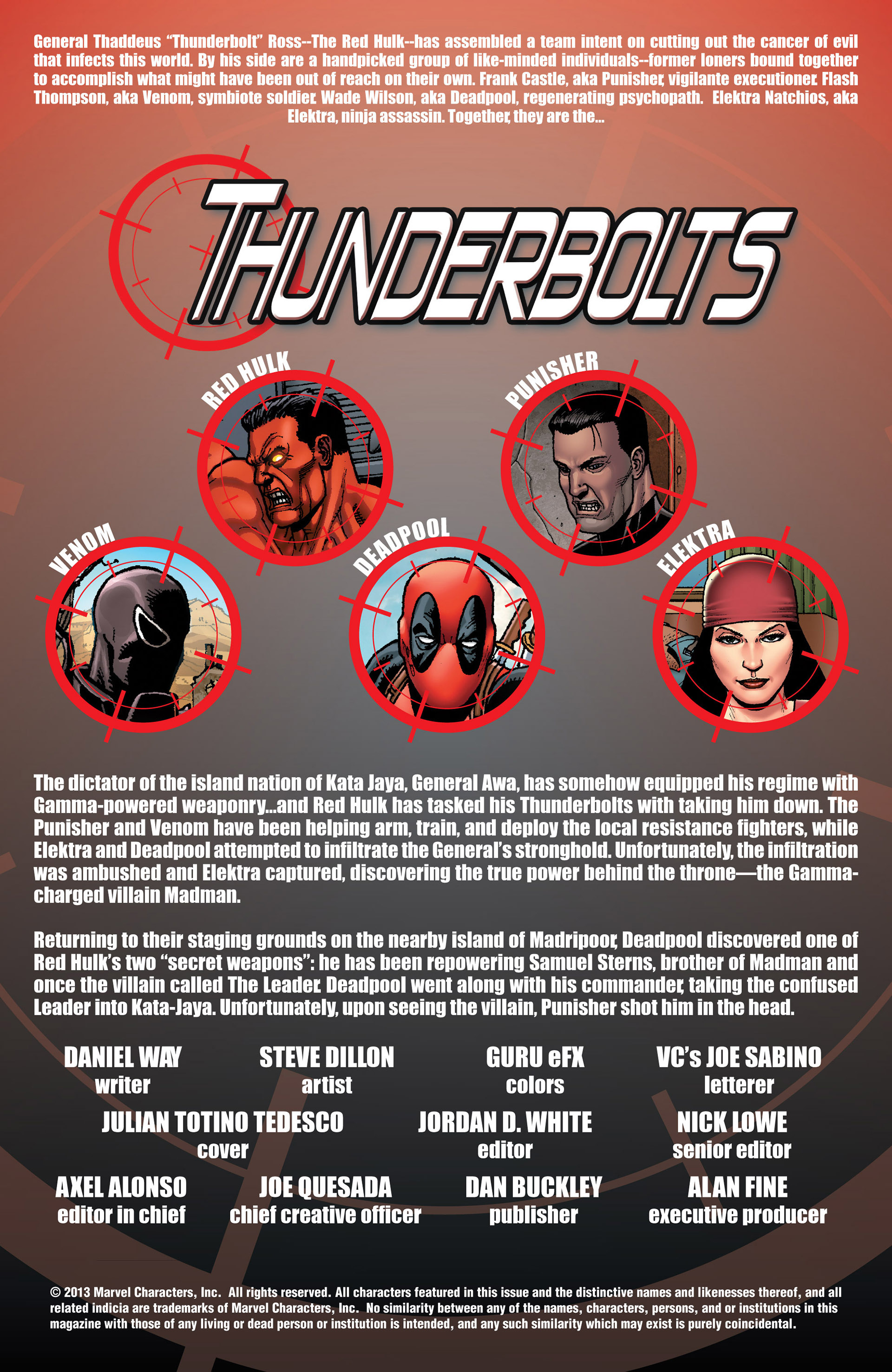 Read online Thunderbolts (2013) comic -  Issue #4 - 2