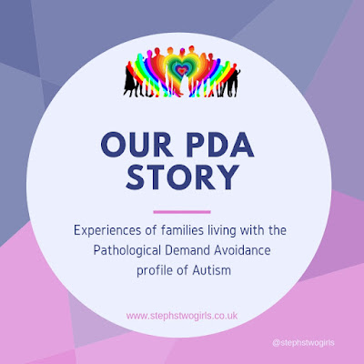 our PDA story logo badge