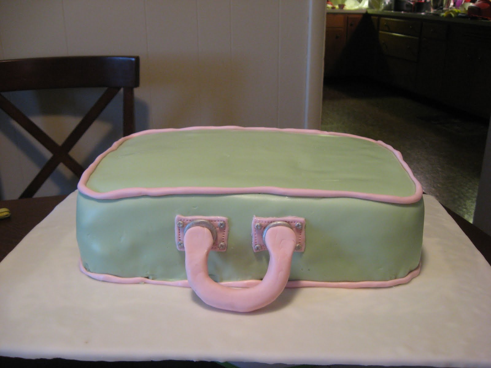 DeLish Desserts It's a Suitcase Cake!
