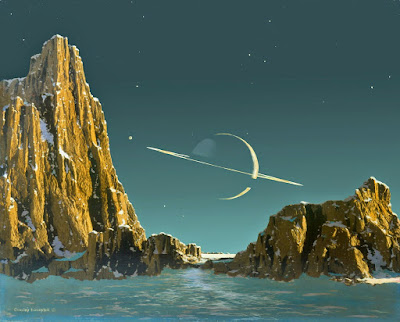 The Geeky Nerfherder: Artist Spotlight: The Art Of Chesley Bonestell The Geeky Nerfherder: Artist Spotlight: The Art Of Chesley Bonestell