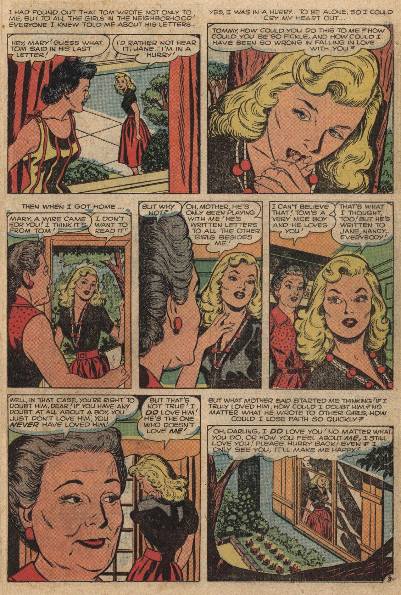 Read online Love Romances comic -  Issue #66 - 23