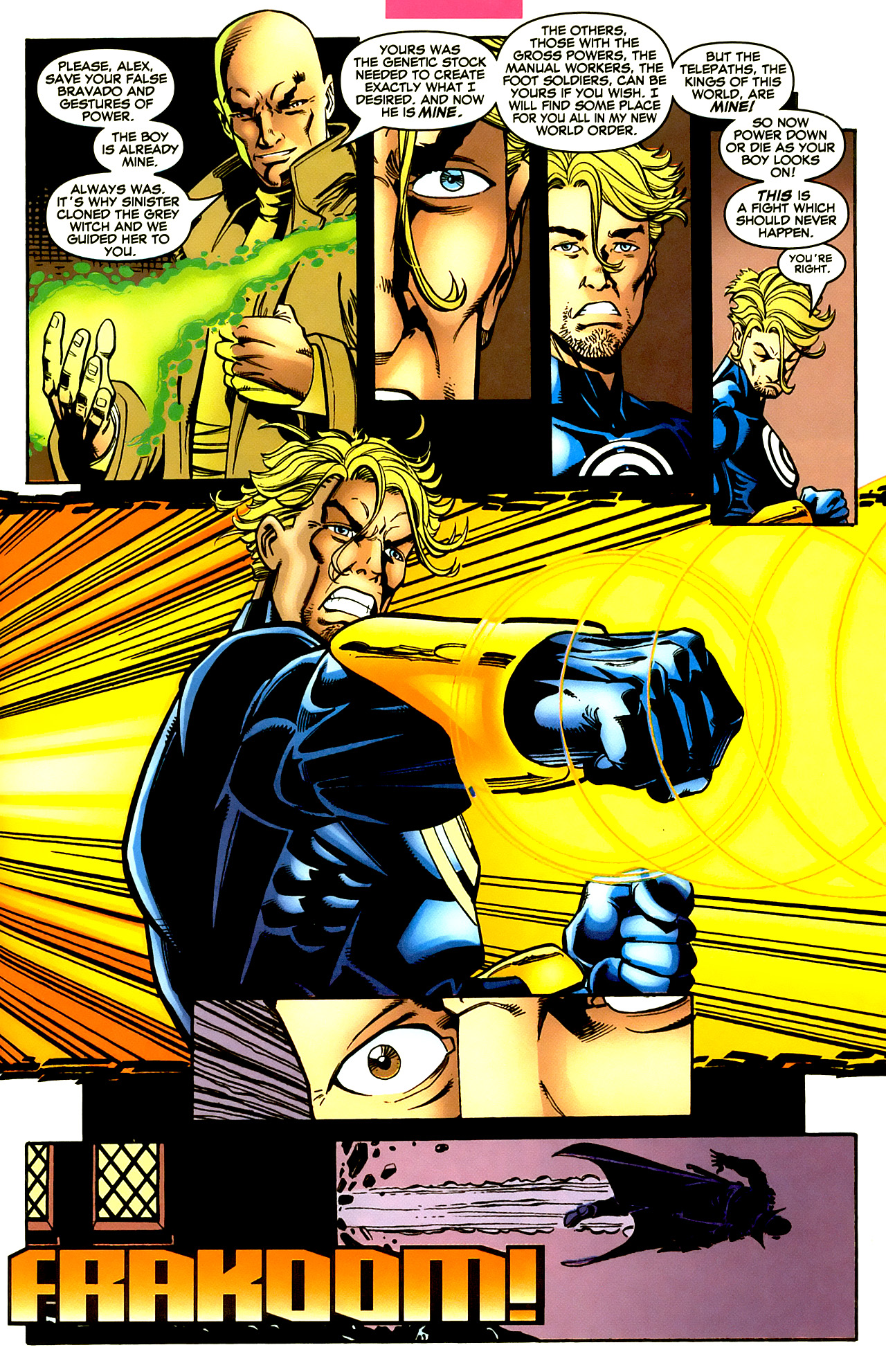 Read online Mutant X comic -  Issue #21 - 17