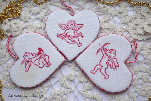 Ангелы в сердечках Ангелы в сердечках