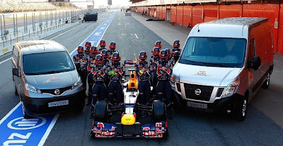 Nissan gets on board the Red Bull F1 bandwagon