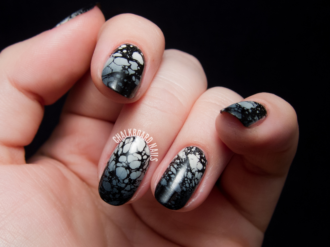 Key to Nail Art Dark Rose Nails