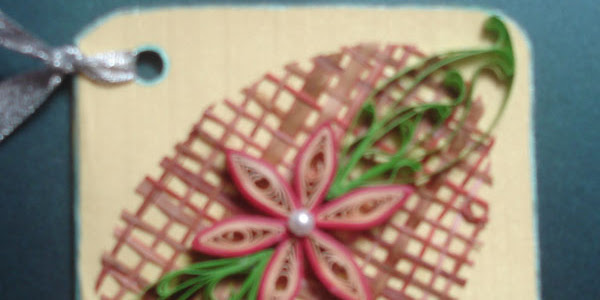 Paper quilled small cards