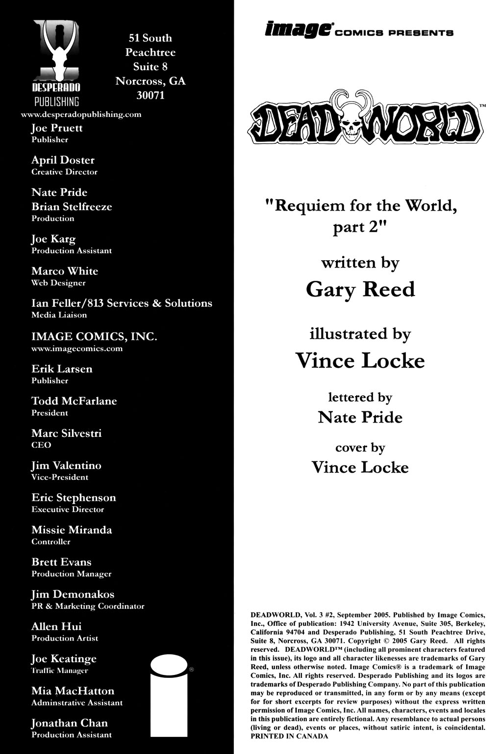 Read online Deadworld (2005) comic -  Issue #2 - 2