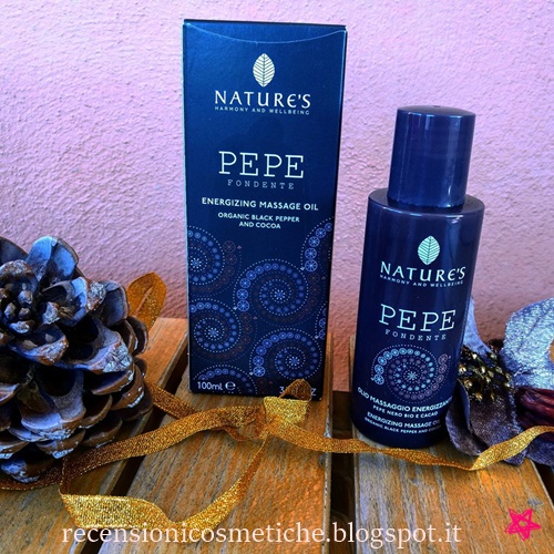 Nature's - Pepe Fondente - Olio Massaggio Energizzante