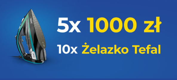 Wygraj żelazko Tefal Konkurs