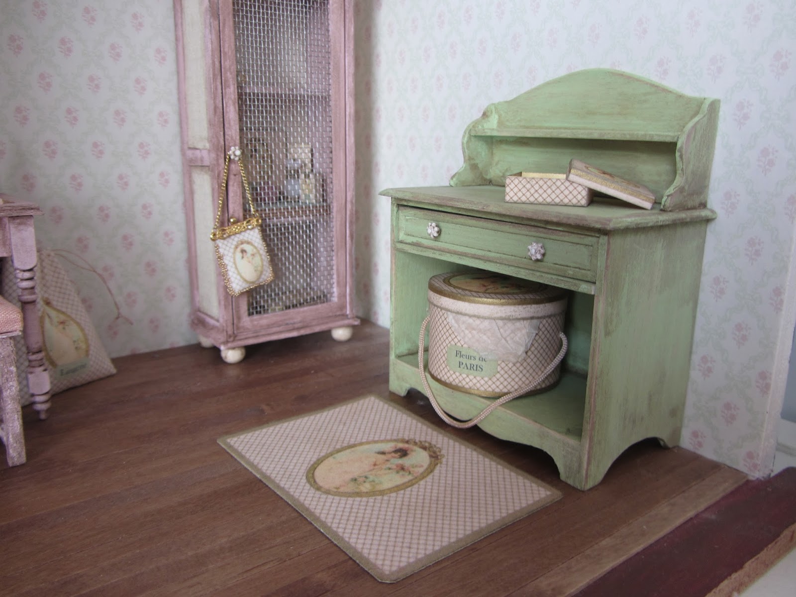 Nostalgie in 1:12: Waschtisch