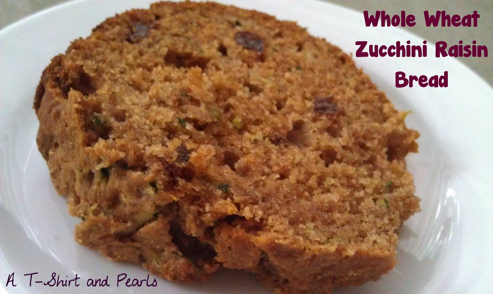 A TShirt and Pearls Zucchini Bundt Bread