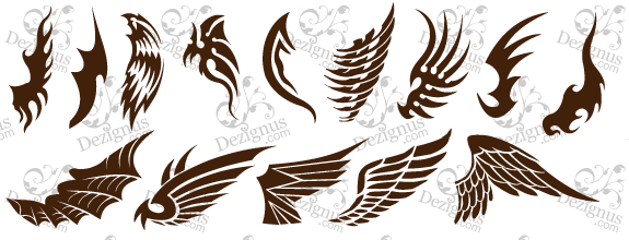 butterfly wings tattoo. FREE DESIGN WINGS TATTOO