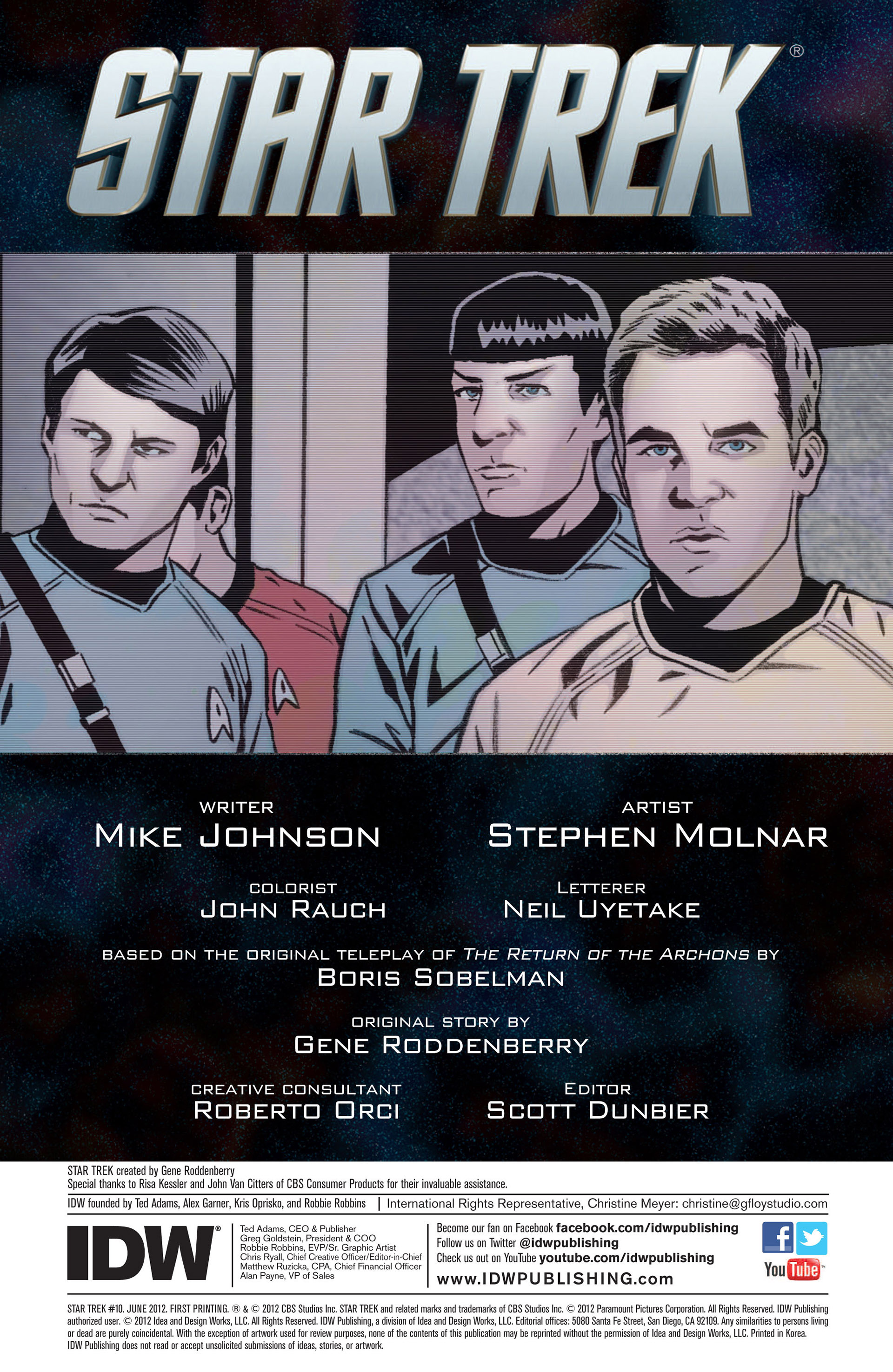 Read online Star Trek (2011) comic -  Issue #10 - 2