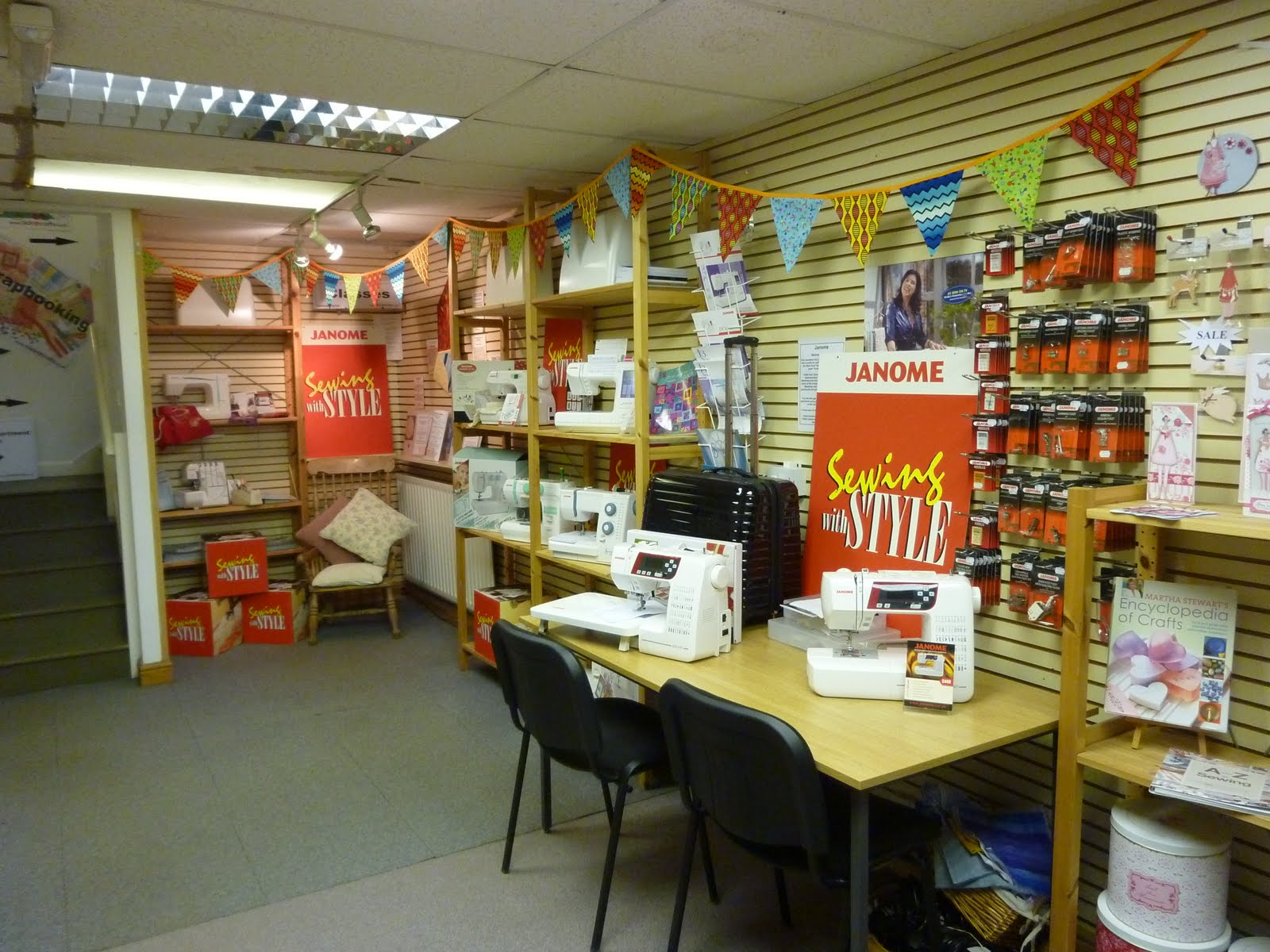 Sew Janome Patchwork and Quilting Day at Samuel Taylor at Embsay Mill!