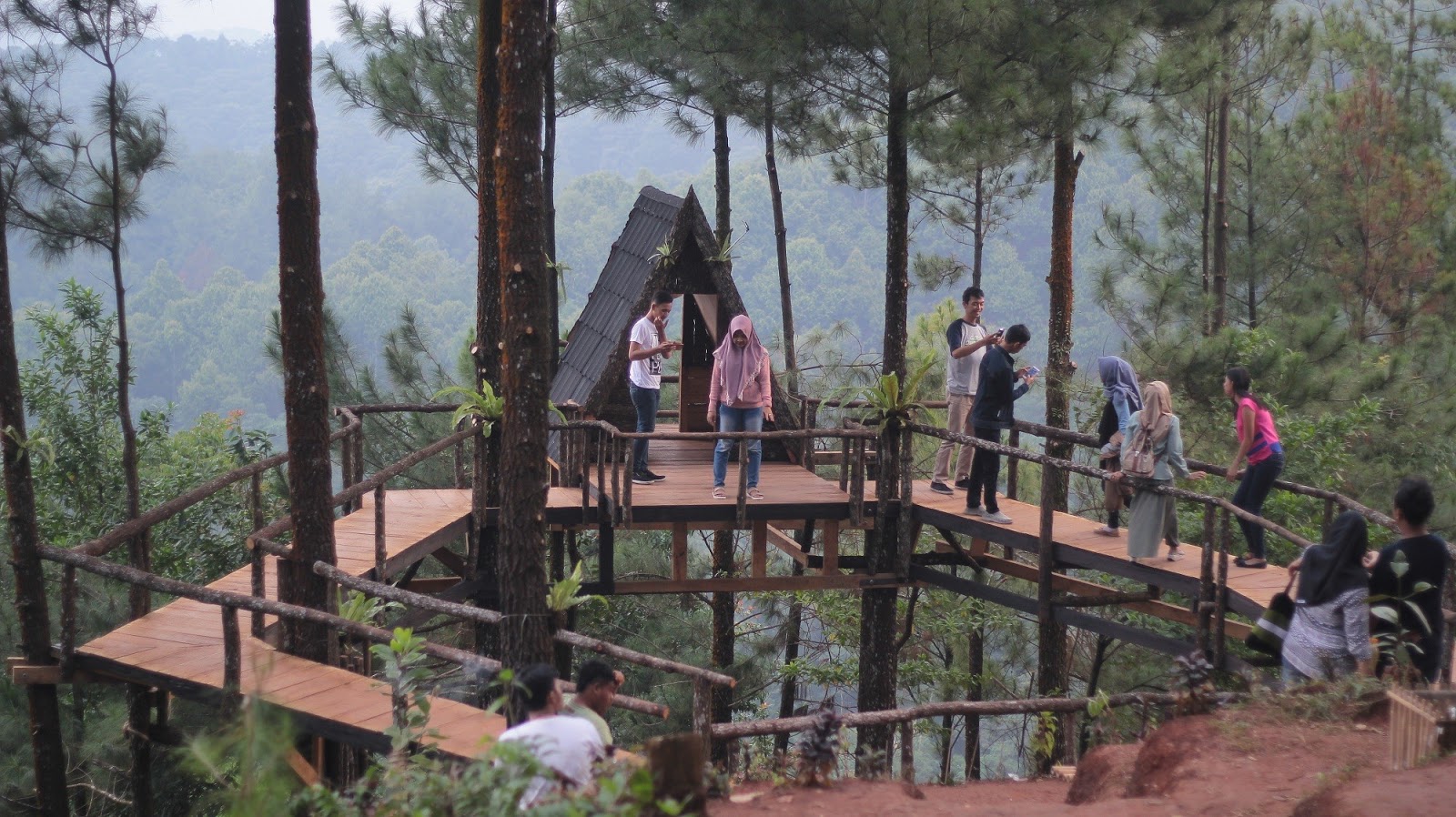 Wisata Pabangbon, Rumah Pohon yang Lagi Hits di Bogor
