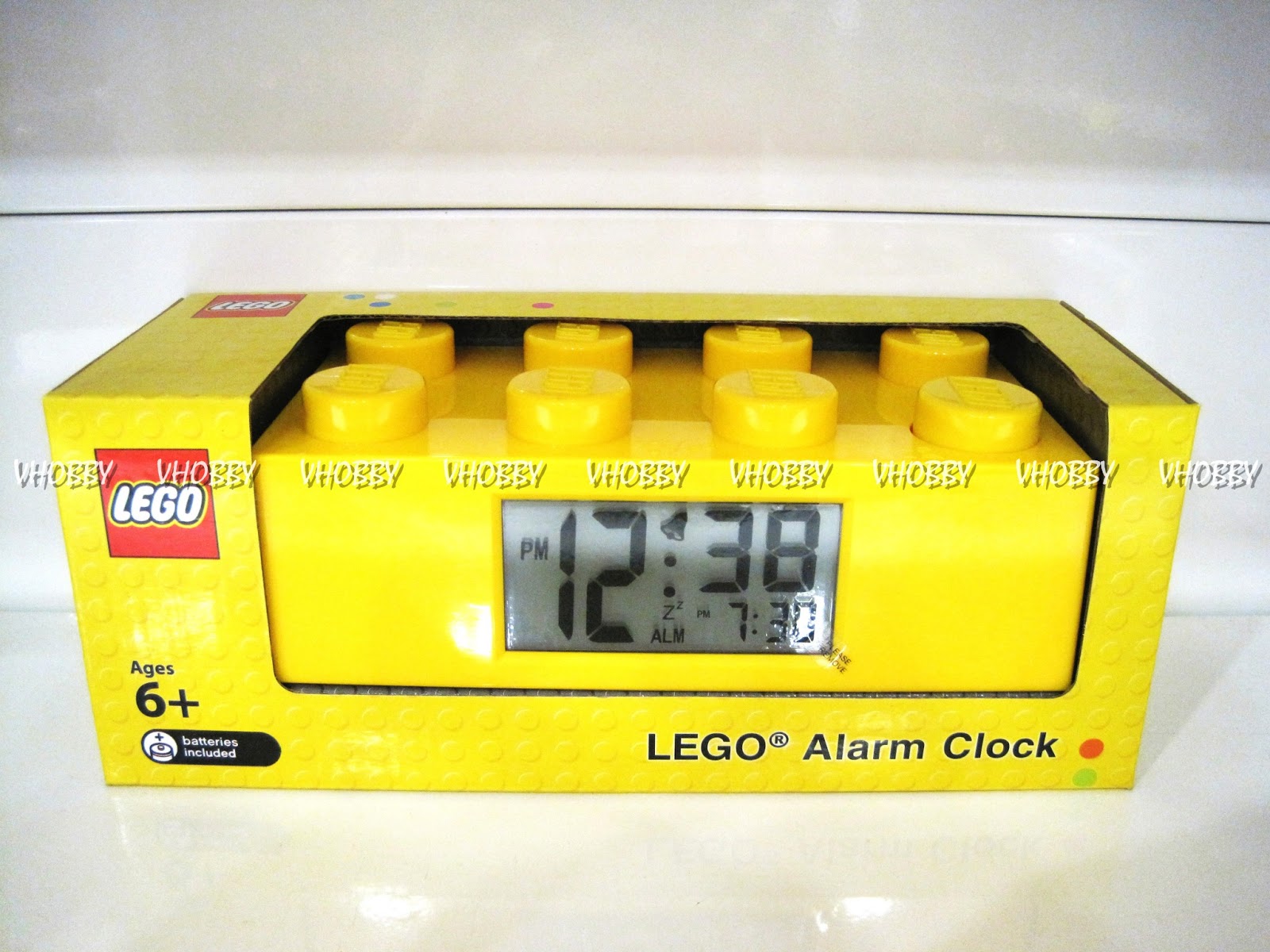 VHOBBY LEGO Alarm Clock, Led Torch, Led Head Lamp & Led Key Light