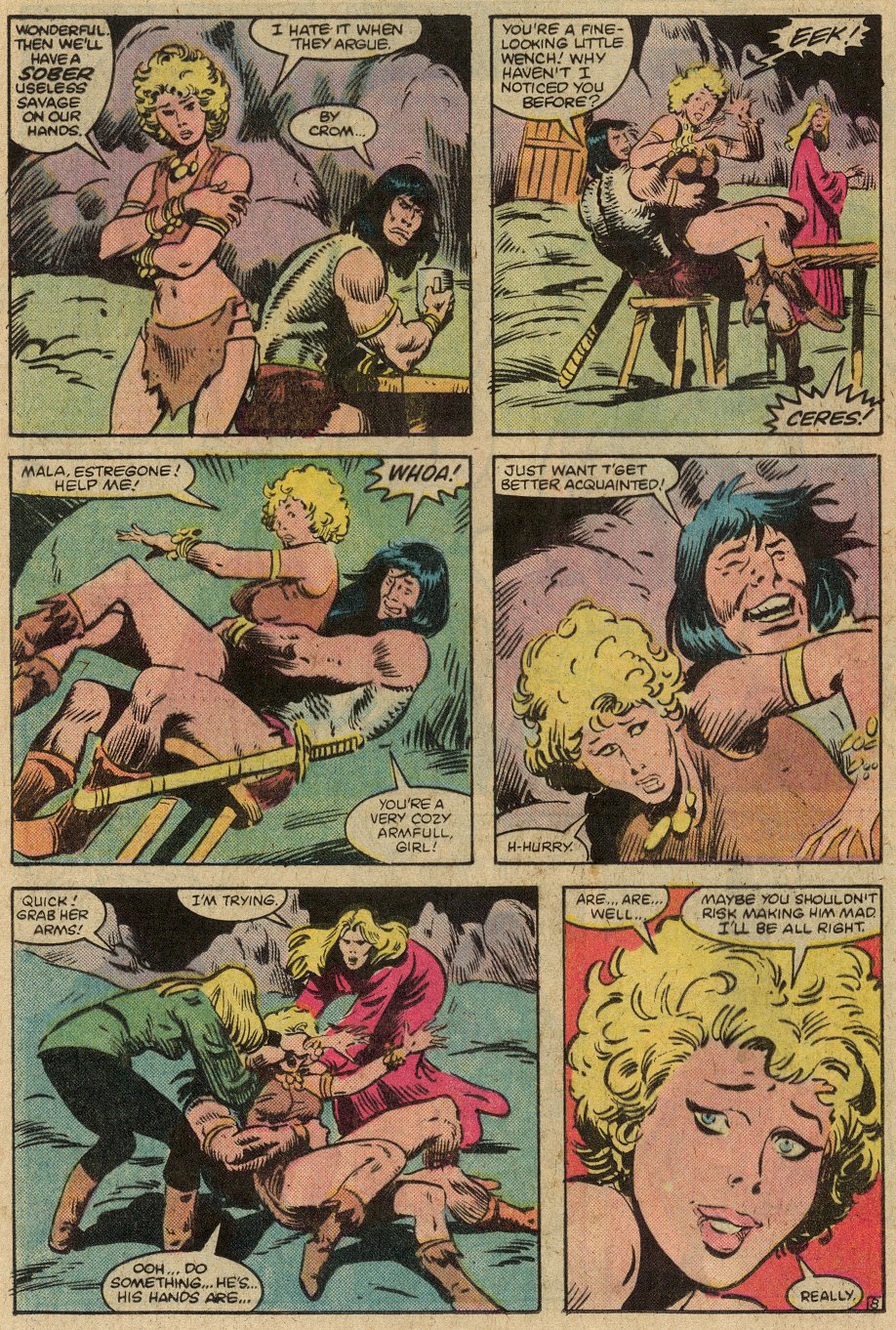 Read online Conan the Barbarian (1970) comic -  Issue #146 - 11