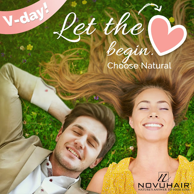 DITCH CHEMICAL ROMANCE FOR NATURAL LOVE THIS V-DAY WITH NOVUHAIR