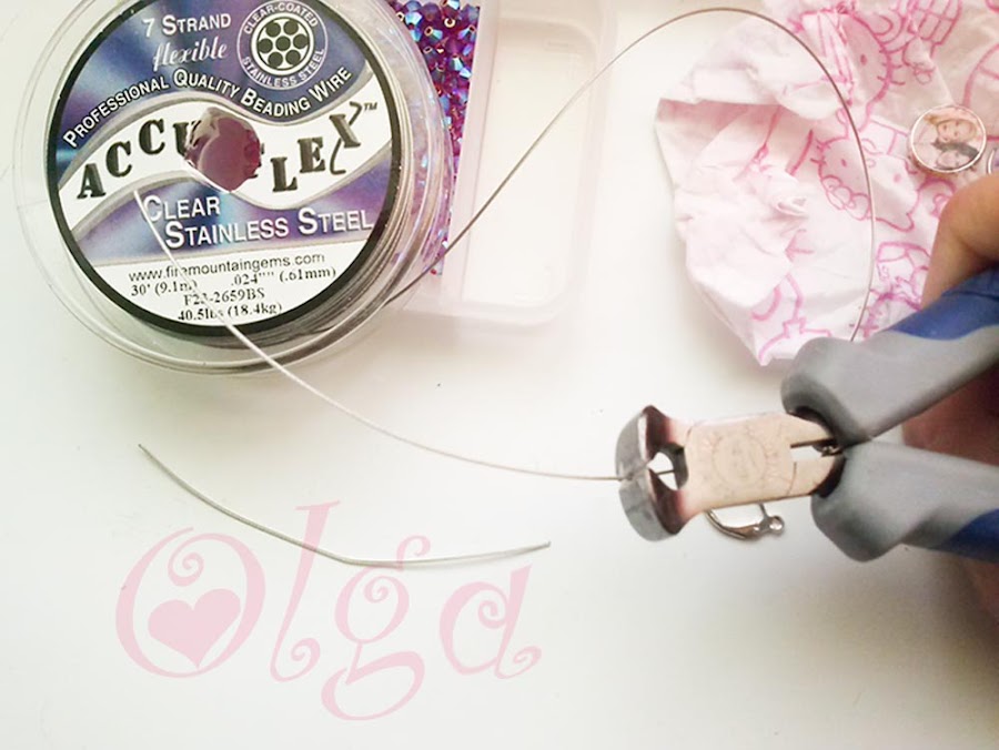 Tutorial como hacer pendientes de Violeta, la serie