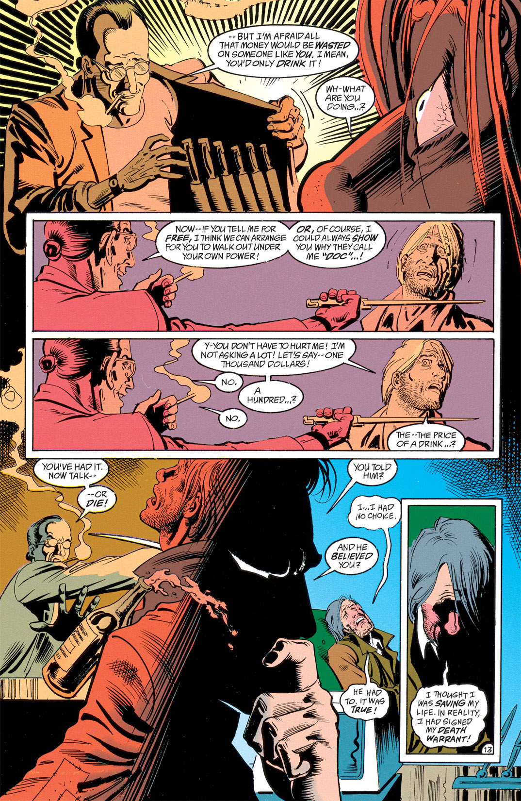 Read online Batman: Shadow of the Bat comic -  Issue #13 - 15