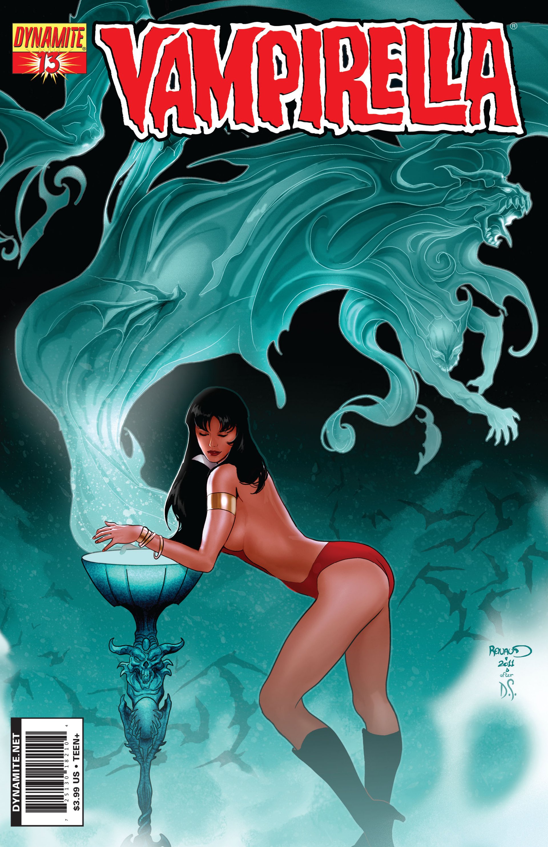 Read online Vampirella (2010) comic -  Issue #13 - 1