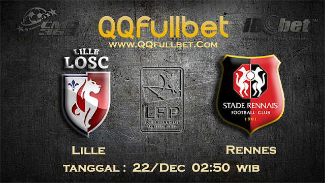 PREDIKSIBOLA - Prediksi Taruhan Bola Lille vs Rennes 22 Desember 2016 (Liga 1 Perancis)