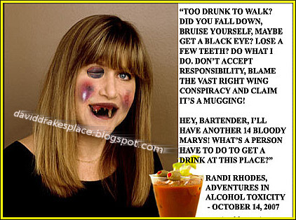 Randi Rhodes, Adventure in Alcohol Toxicity
