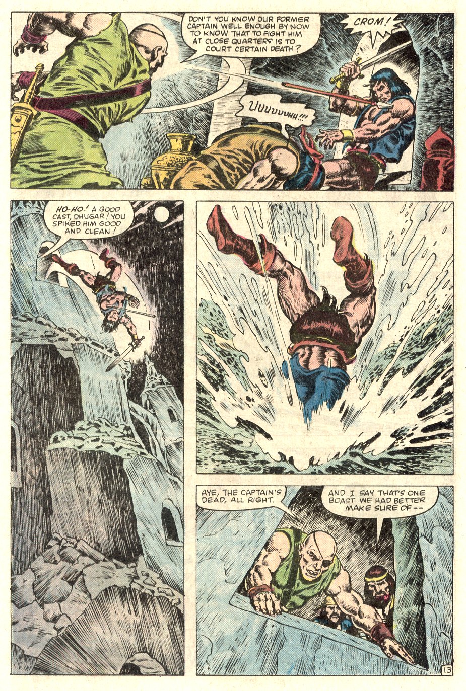 Read online Conan the Barbarian (1970) comic -  Issue # Annual 9 - 14