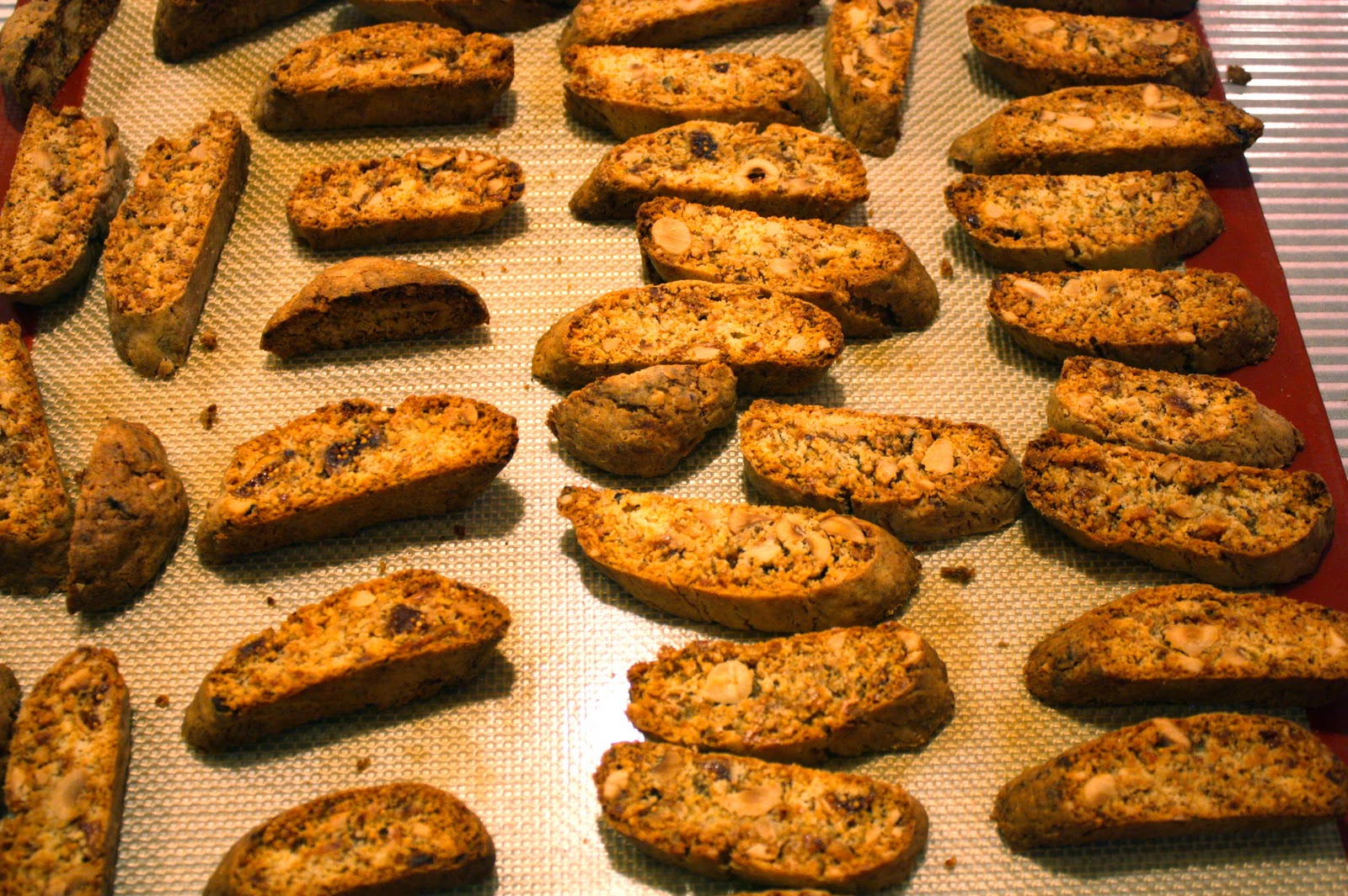 Lemongrass & Thyme Buttery HazelnutFig Biscotti