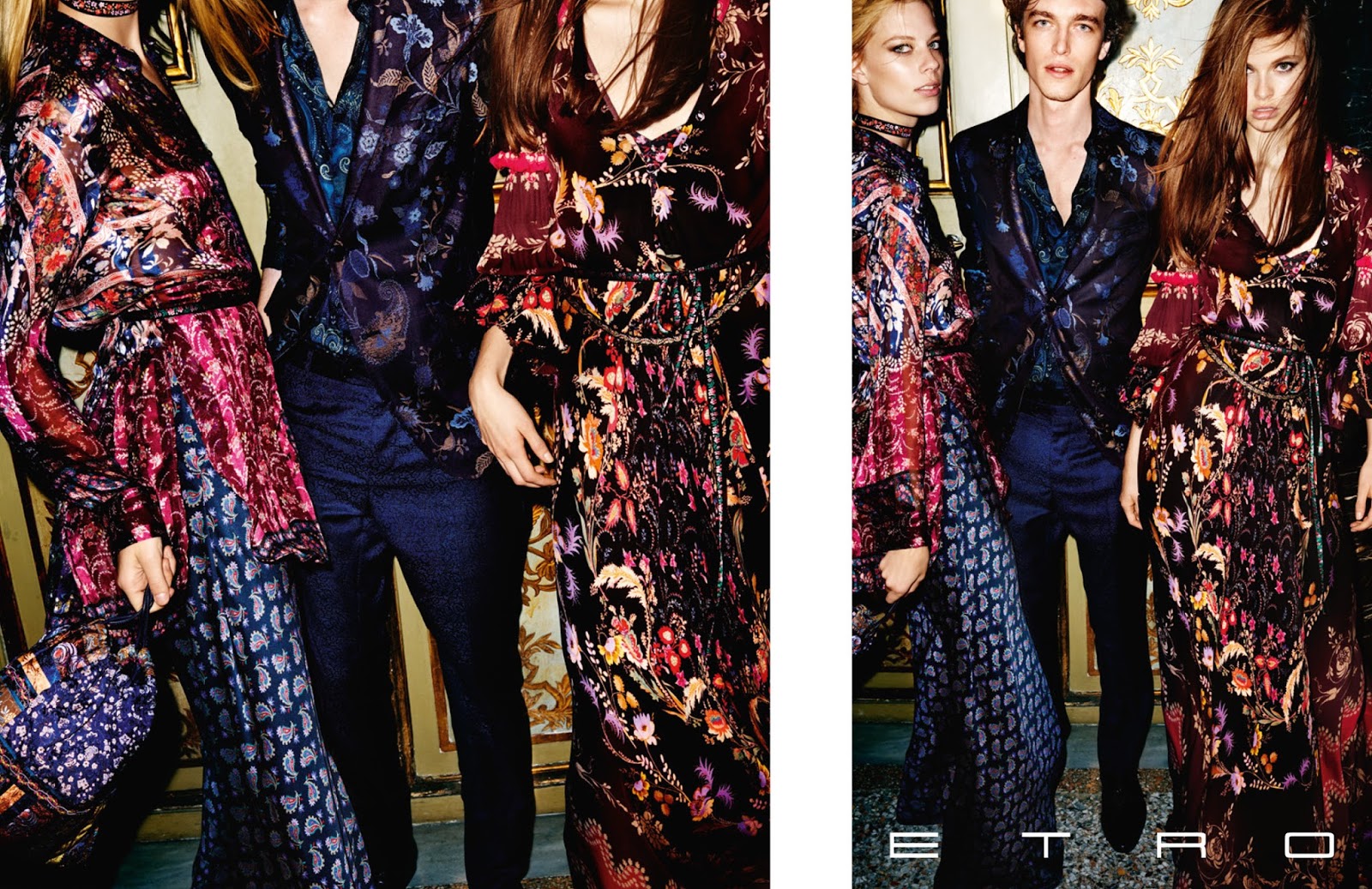 Ad Campaign: Etro Spring/Summer 2016: Lexi Boling & Avery Blanchard by ...