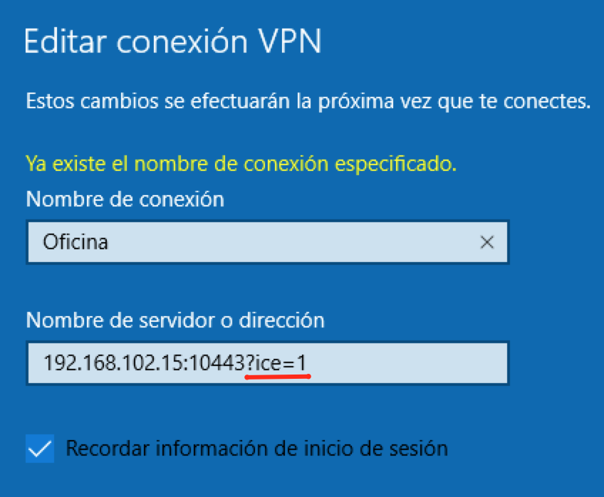 Blog Técnico Autoconnect VPN SSL con Windows 10