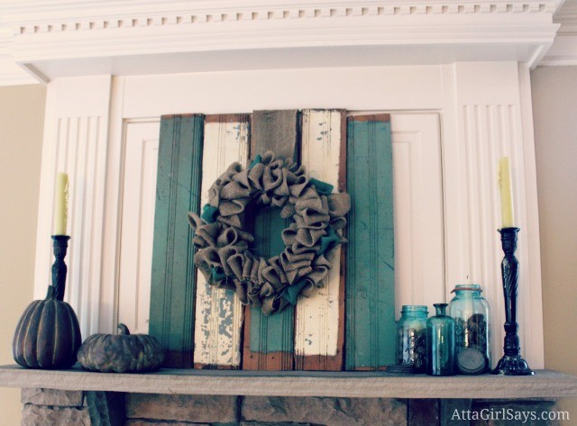 Atta Girl Says Fireplace Mantel- How I Found My Style Sundays- From My Front Porch To Yours