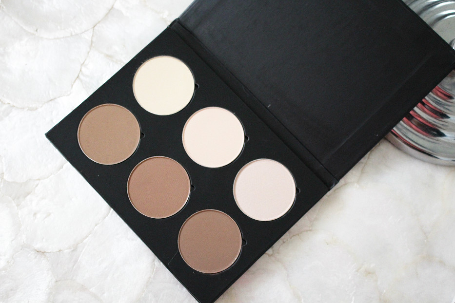 beauty junkees powder contour kit review swatch