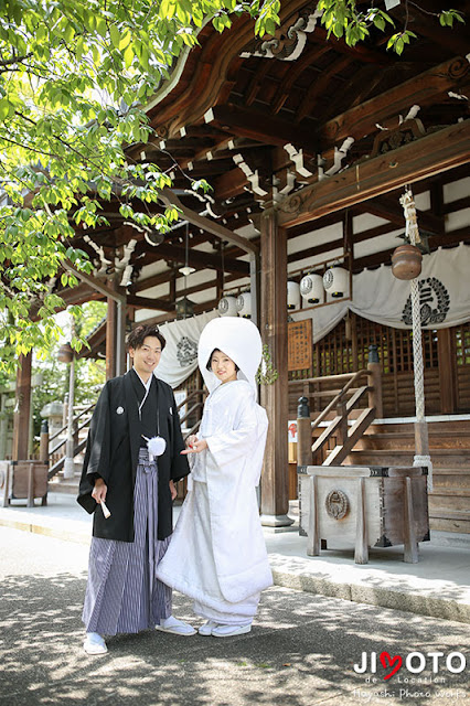 三重県桑名市の桑名宗社・春日神社での挙式撮影