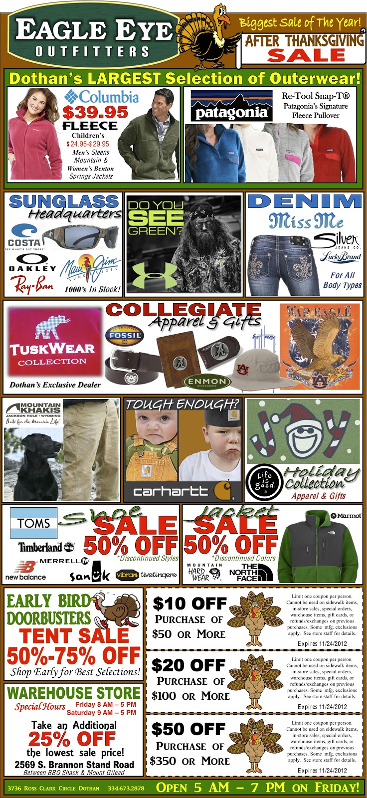 Eagle Eye Outfitters: Black Friday Deals!