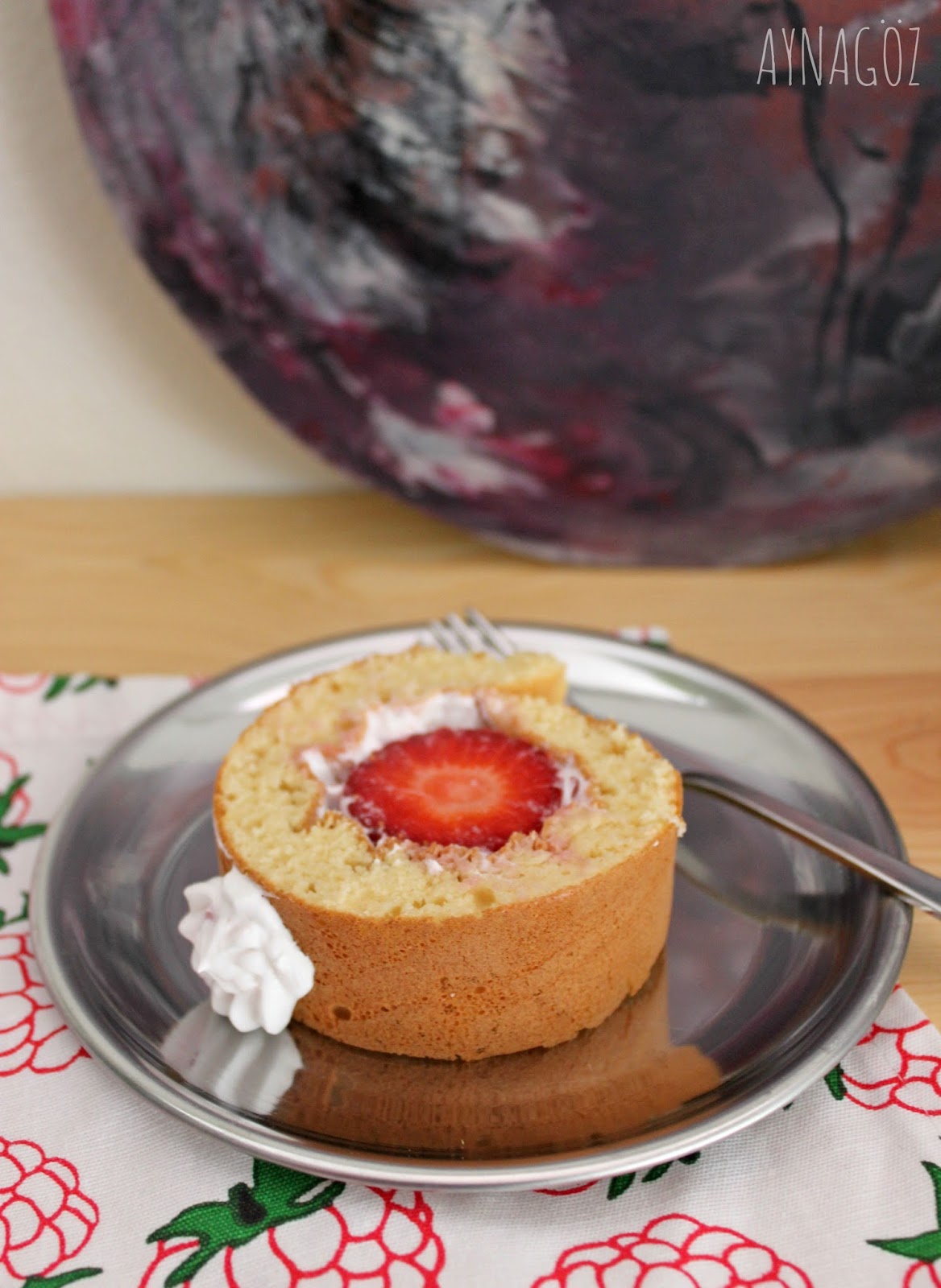 AynaGöz. Tavada Rulo Pasta / FırınsızPratik Rulo Pasta