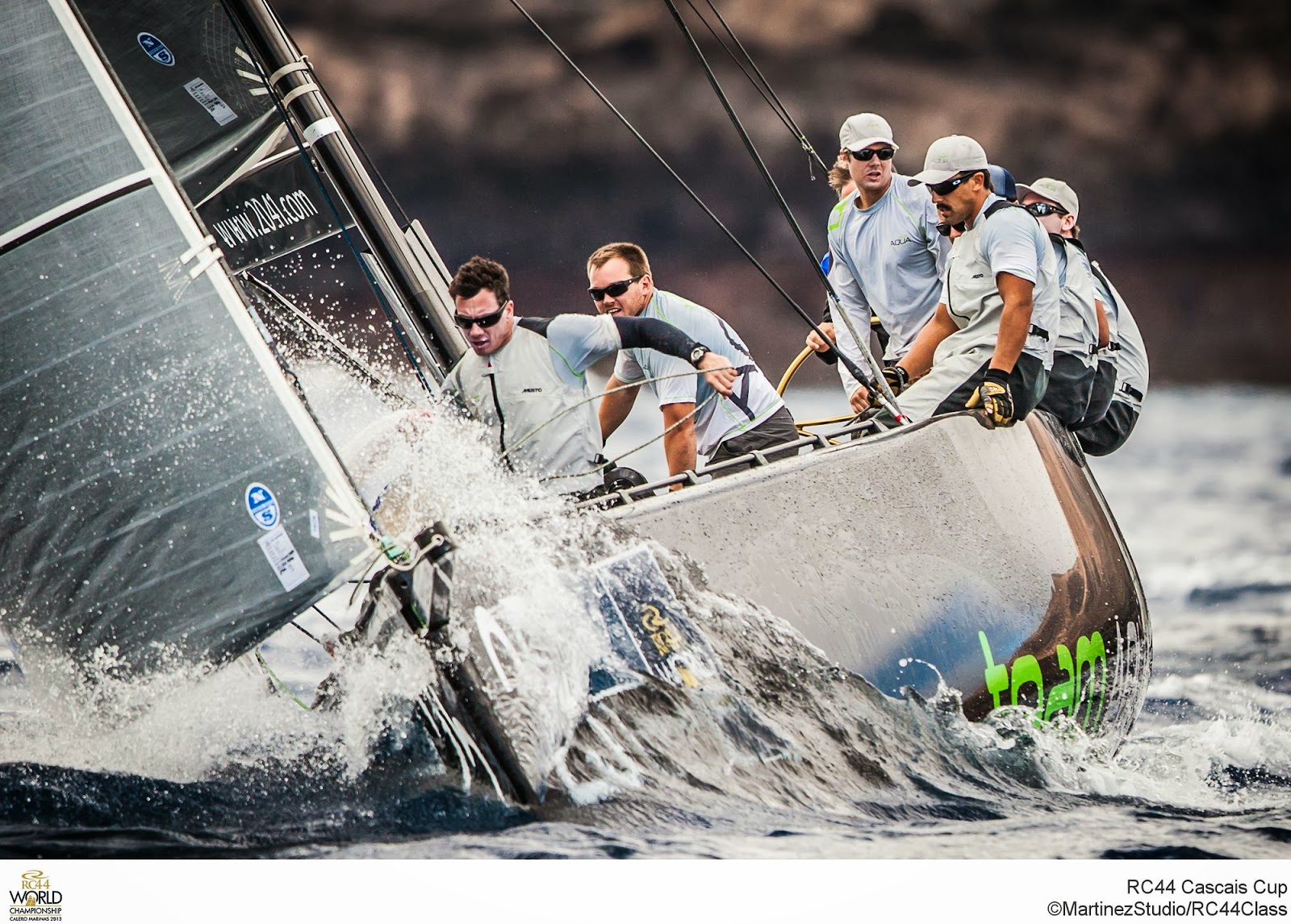 El Blog de Thornado (Juan J. Rivas) Team Aqua wins the 2013 RC44 Match