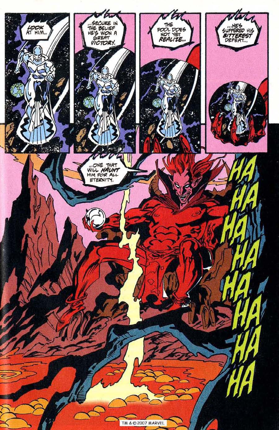 Read online Silver Surfer (1987) comic - Issue #100 - 47