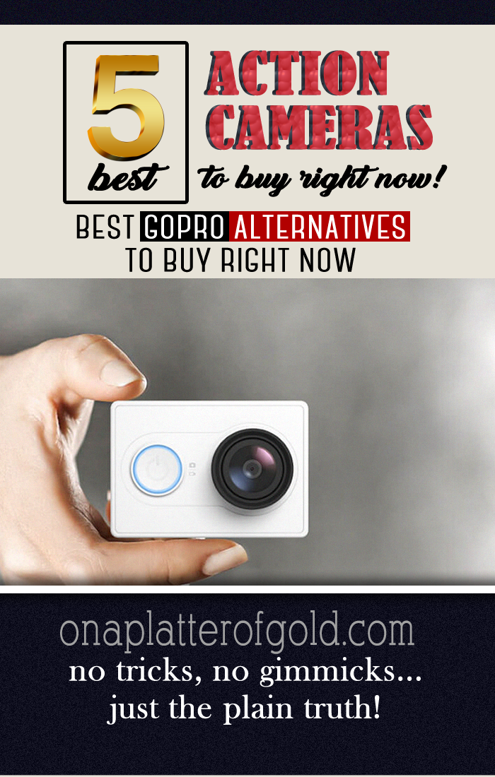 Top 5 Cheap Action Cameras [Best GoPro Alternative]