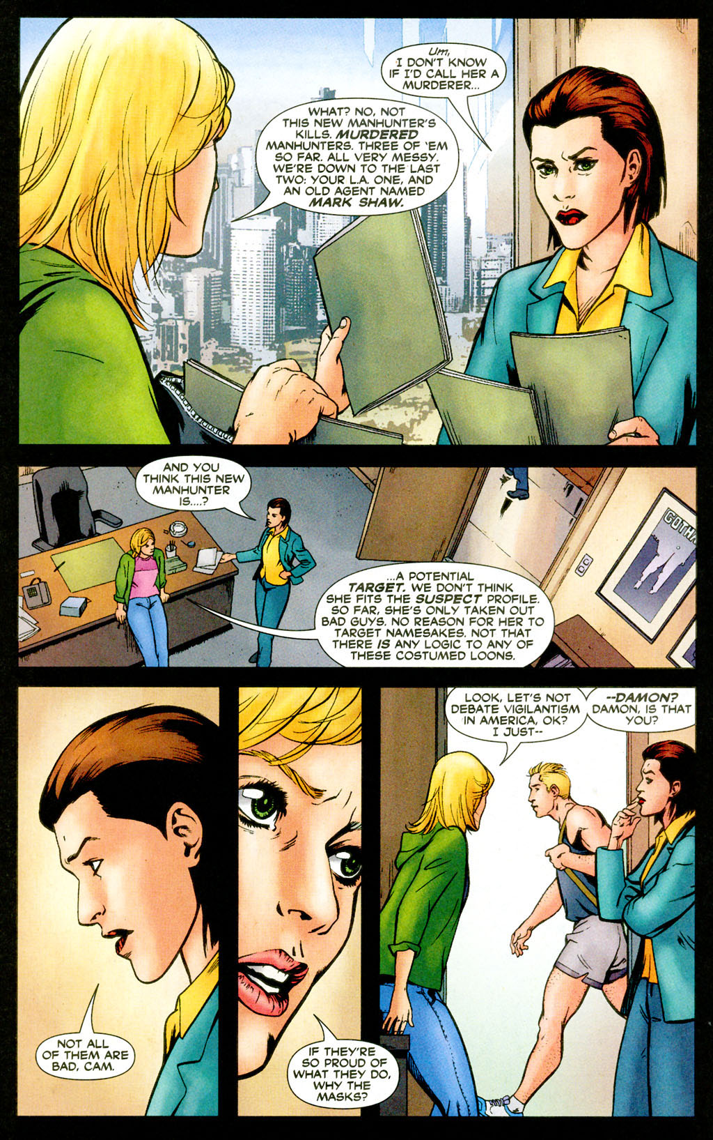 Read online Manhunter (2004) comic -  Issue #12 - 15
