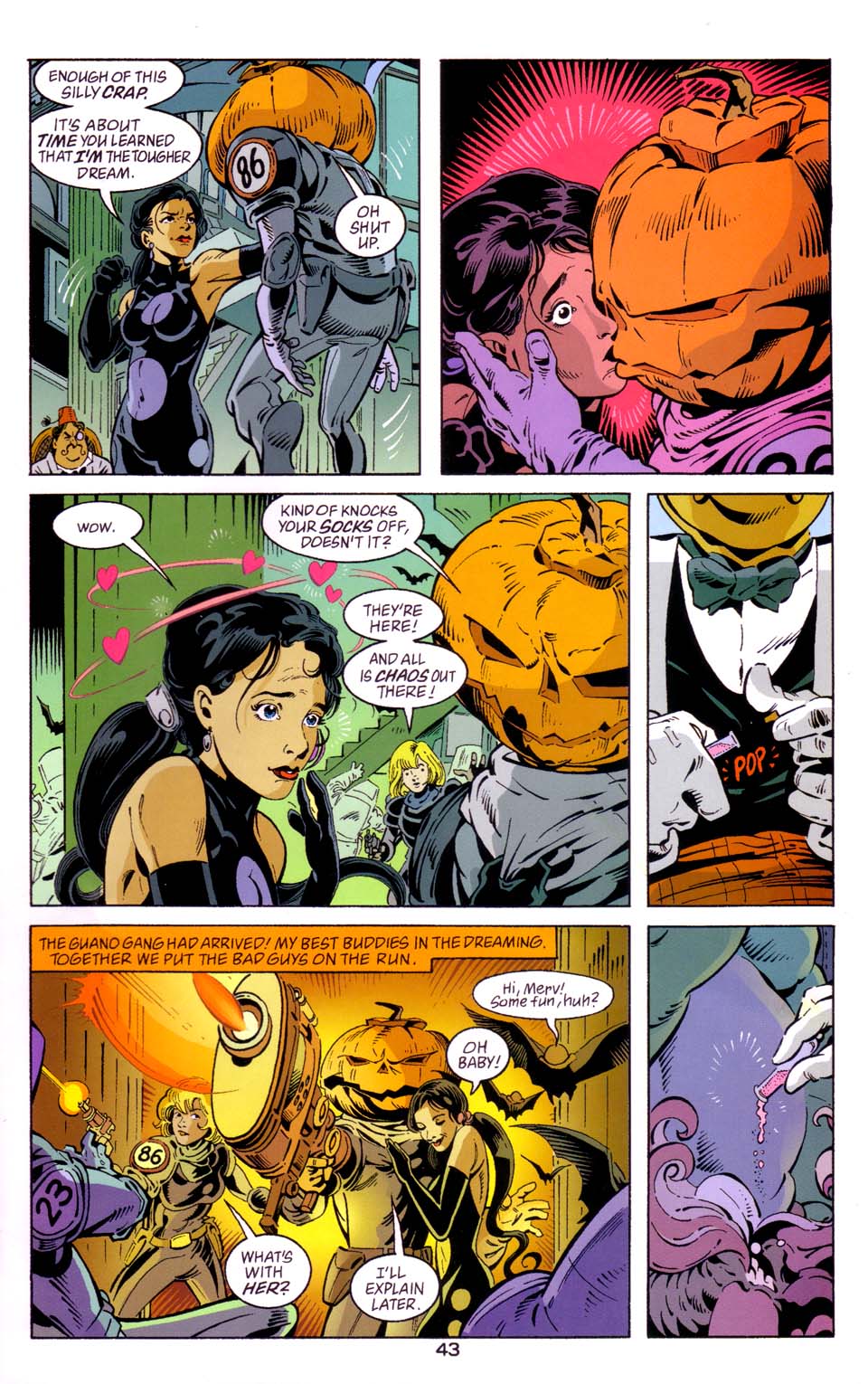 Read online Merv Pumpkinhead, Agent of D.R.E.A.M. comic -  Issue # Full - 43