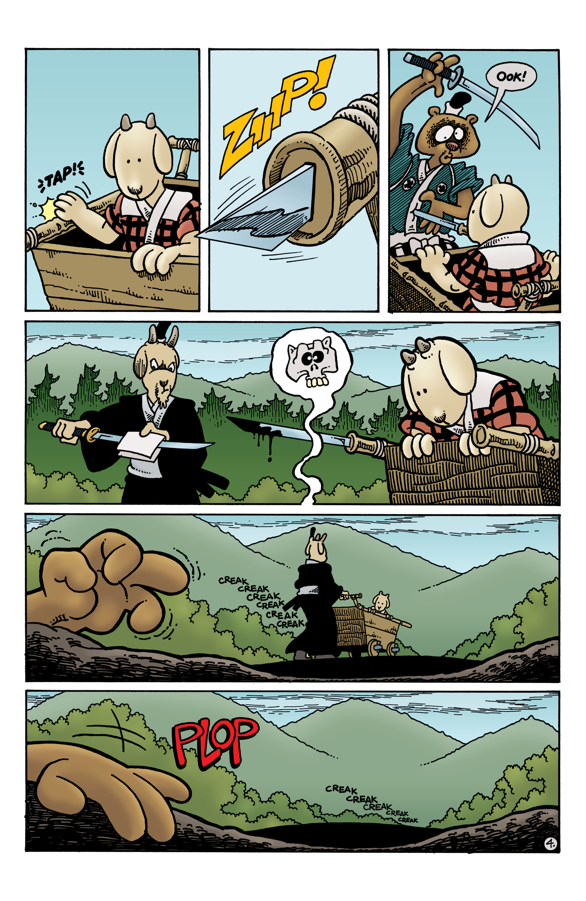 Read online Usagi Yojimbo: Lone Goat and Kid comic -  Issue #6 - 6