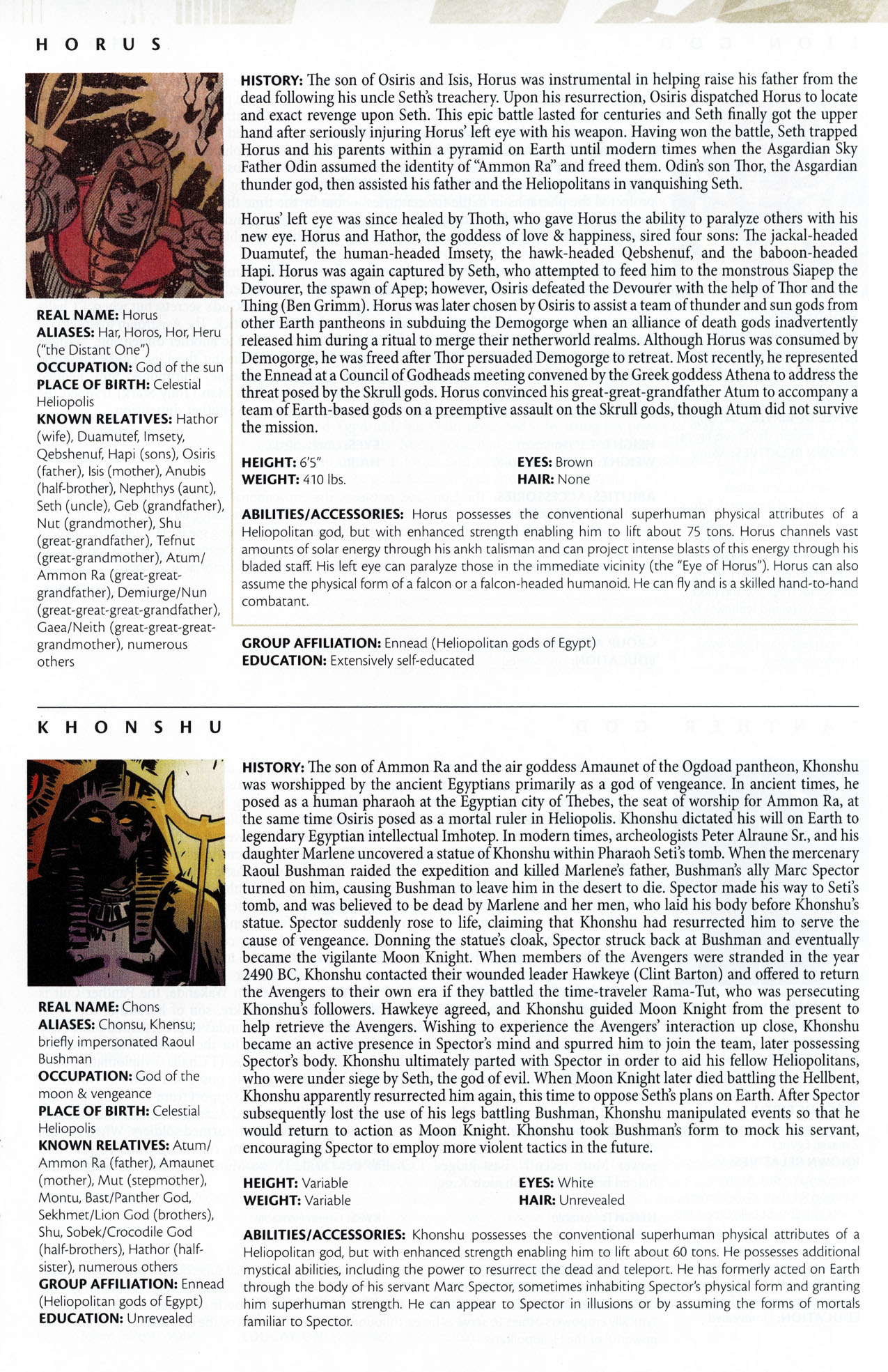 Read online Thor & Hercules: Encyclopaedia Mythologica comic -  Issue # Full - 29