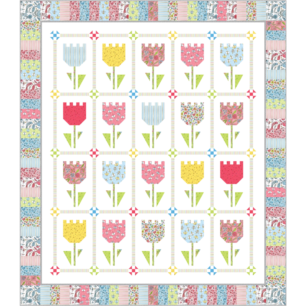 Quilt Inspiration Free Pattern Day Easter and Spring Quilts