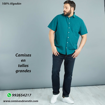 Camisas en tallas grandes en Tacna