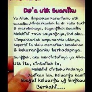 Doa Buat Istri Solehah Doa Buat Istri Solehah